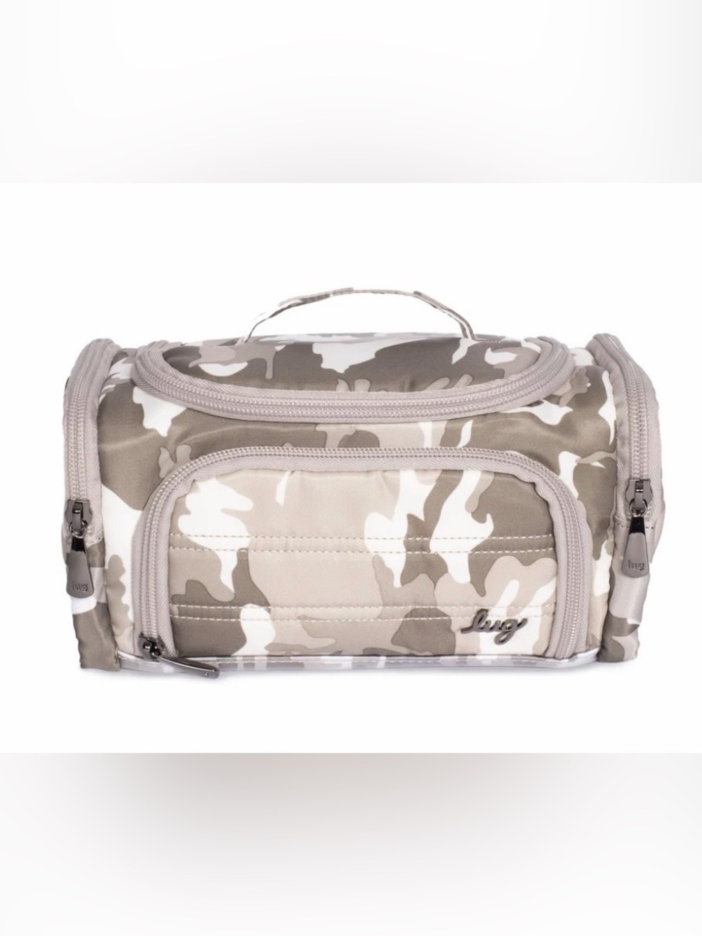 Lug Trolley Mini Cosmetic Case in Camo
